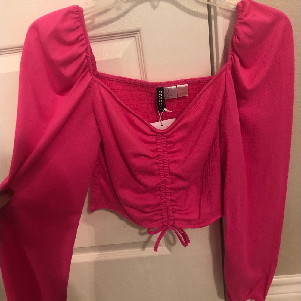 h&m crop top